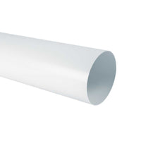 Canale circolare 100x1000mm bianco per cappe