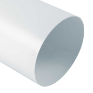 Canale circolare 100x1000mm bianco per cappe