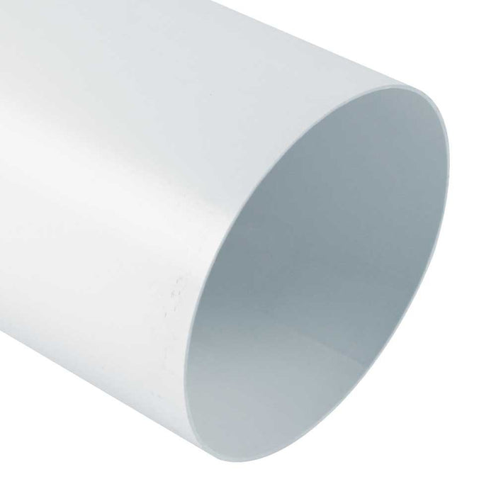 Canale circolare 100x1000mm bianco per cappe