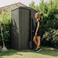 BOX HIGH STORER PLUS 130X75,6XH218,4CM VERDE.