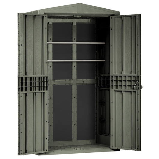 BOX HIGH STORER PLUS 130X75,6XH218,4CM VERDE.