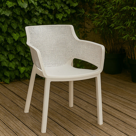 Keter SEDIA ELISA 54X61XH79CM BIANCA IN RESINA.