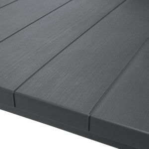 TAVOLO JULIE GRAFITE 294X90XH75CM-180X147XH75CM.