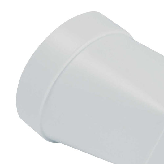 Adattatore rettang. circolare 100-55x110 bianco per cappe