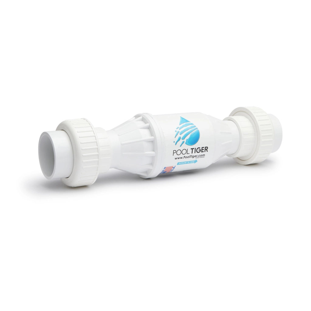 Pooltiger Residencia Depuratore Acqua Naturale Per Piscine Da 421 M3 Per Ora Bianco