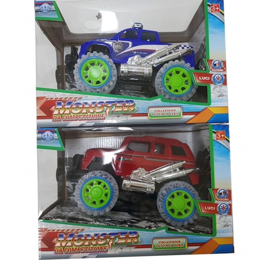 Trade Shop - Macchina Monster Competizione Luci Suoni Gare Sfide Race Racing Macchinina Gioco -