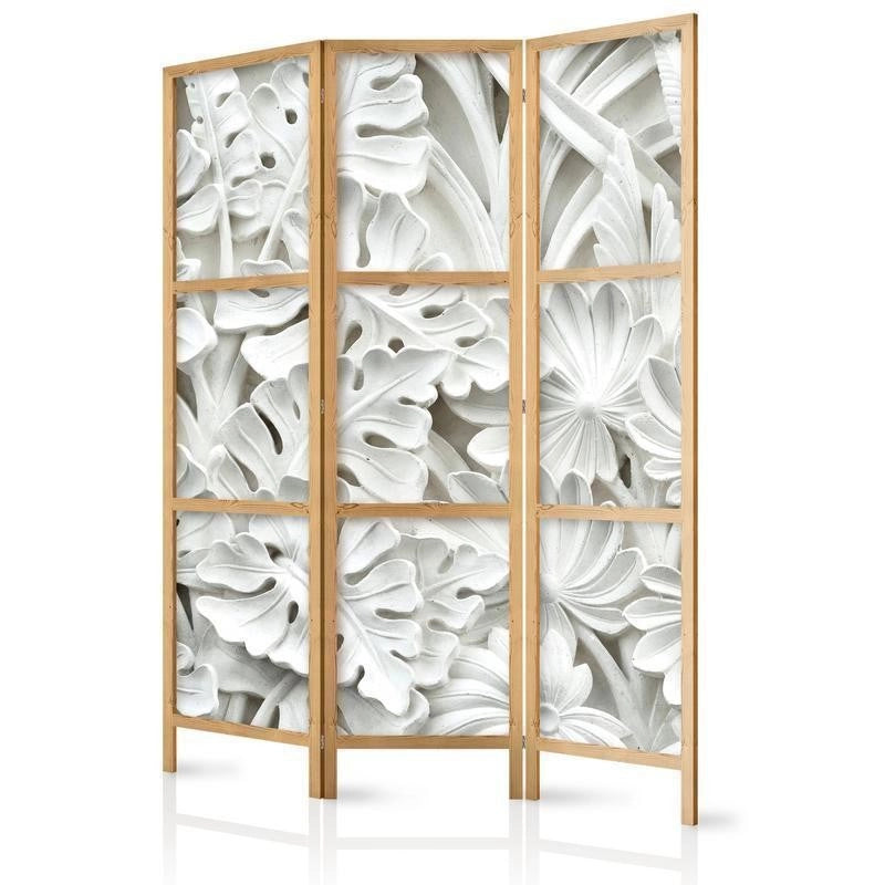 Paravento giapponese - Alabaster Garden I Larghezza x Altezza Decor: 135x172