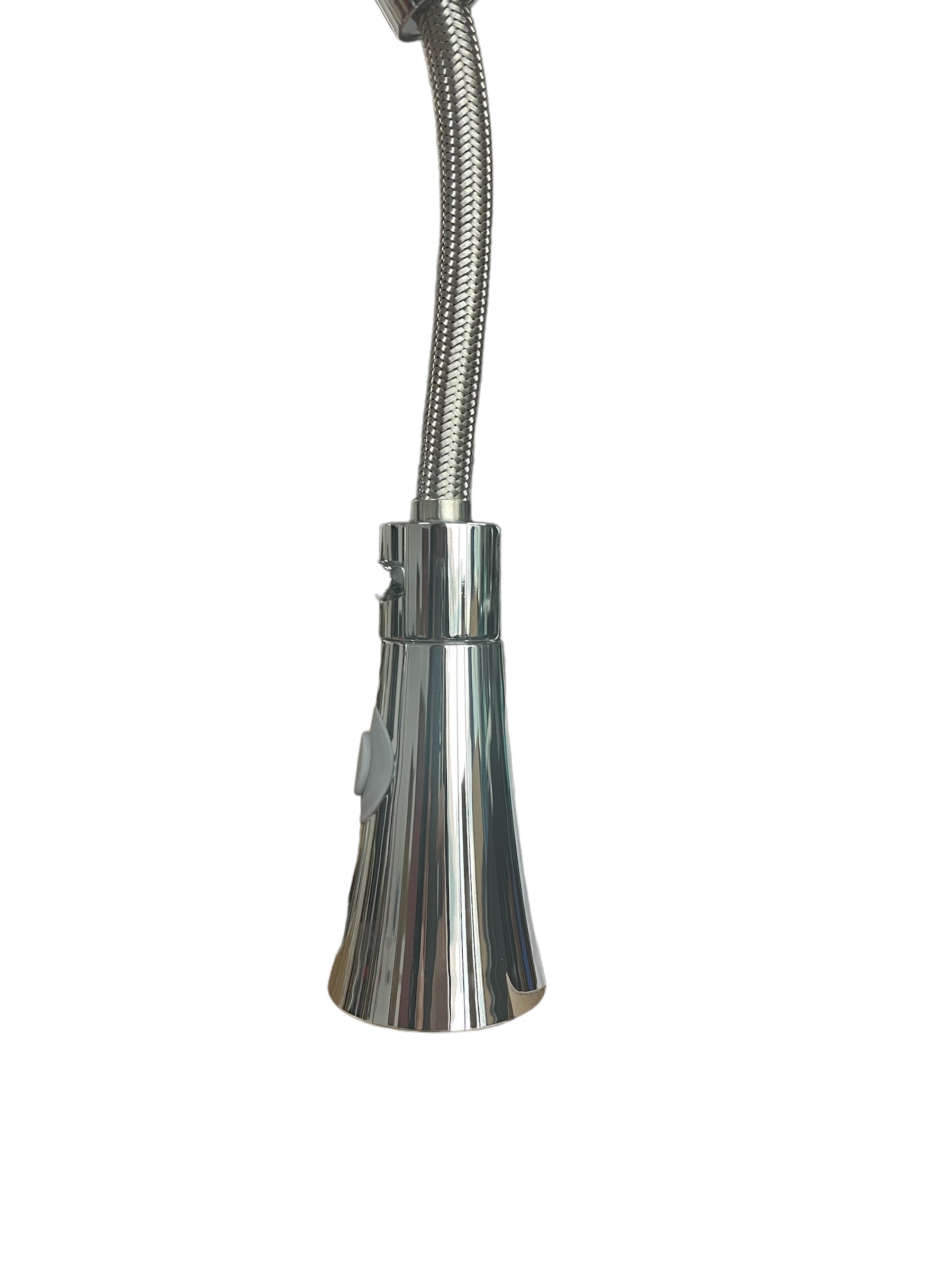 Rubinetto miscelatore estrabile con molla e doccetta multigetto