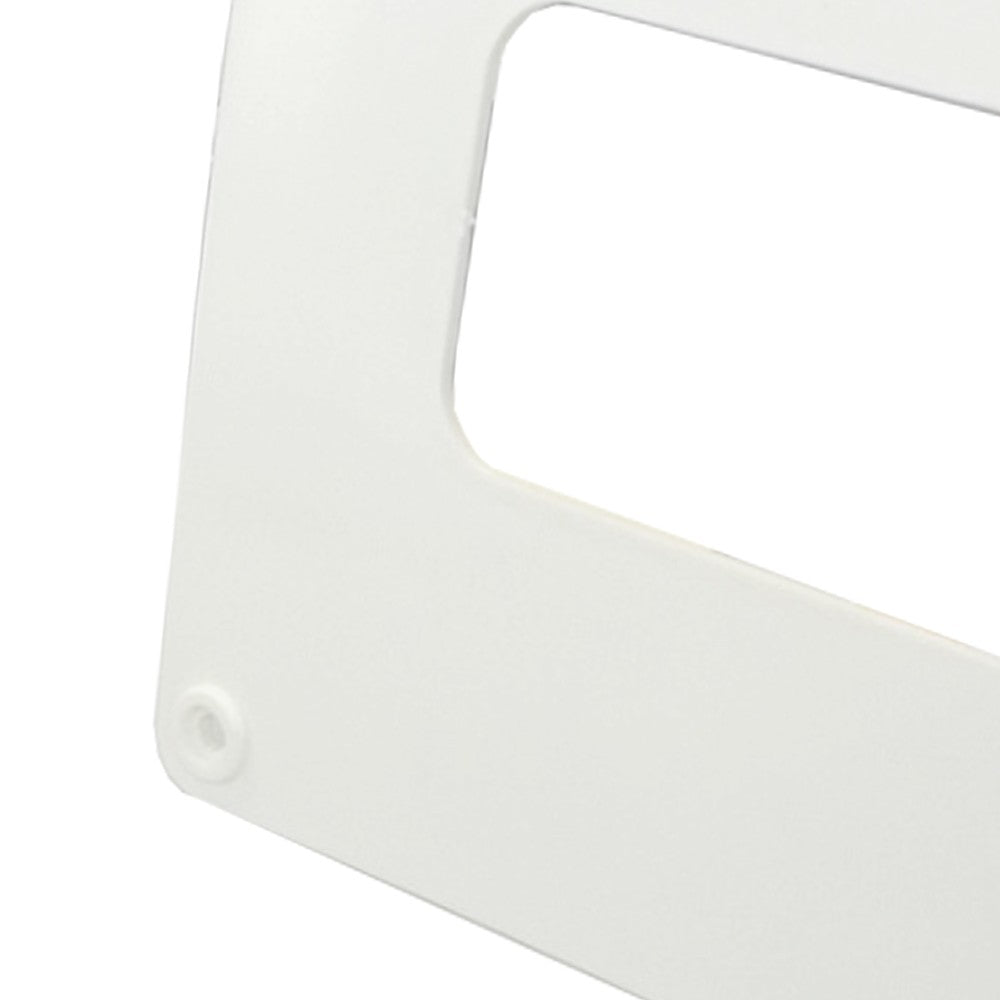 Cornice terminale 55x110mm bianco per cappe