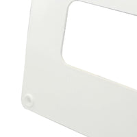 Cornice terminale 55x110mm bianco per cappe