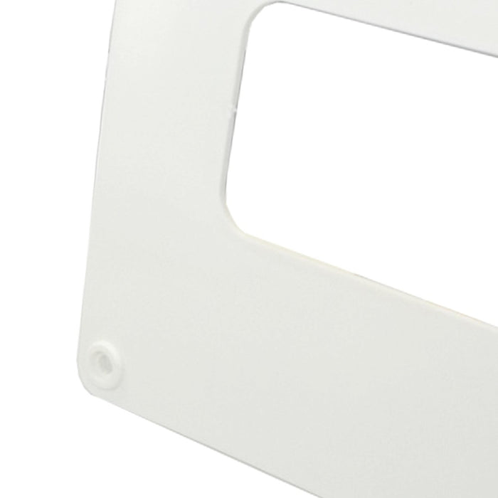 Cornice terminale 55x110mm bianco per cappe