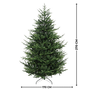Albero di Natale Artificiale 270 cm 4487 Rami Verde