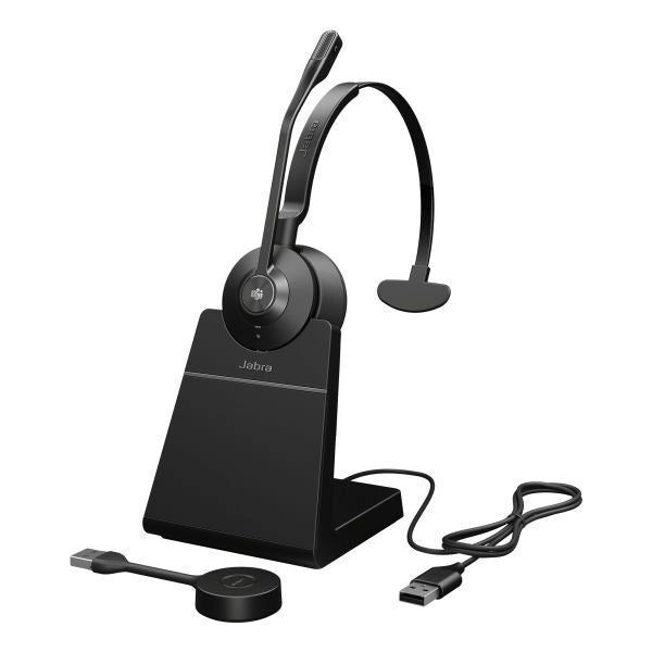 Jabra engage 55 se auricolare wireless a padiglione ufficio nero - 9653-455-111
