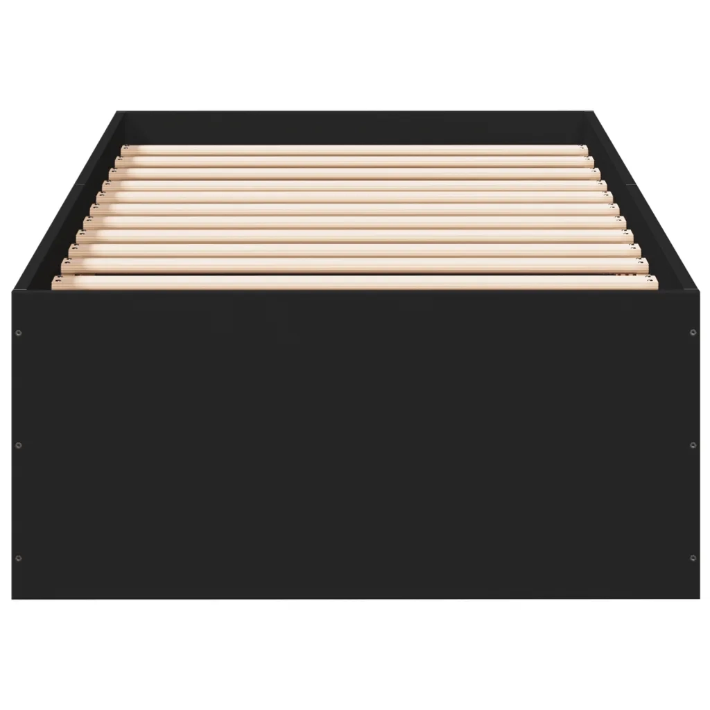 Giroletto Nero 90x190 cm in Legno Multistrato