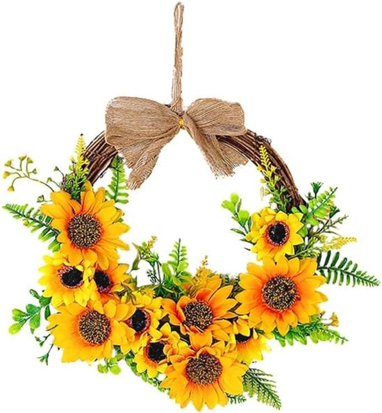 Slinger di Fiori Finti per Decorazioni di Primavera Estate - Fioriera con Foglie Verdi per Casa, Giardino e Feste