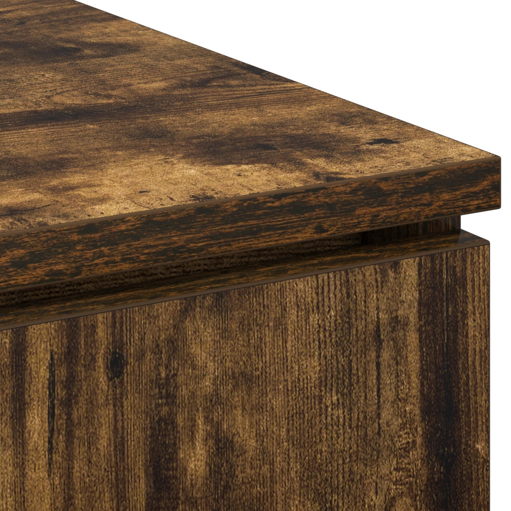 Mobile TV Affumicato 100x38x49 cm Legno ingegnerizzato