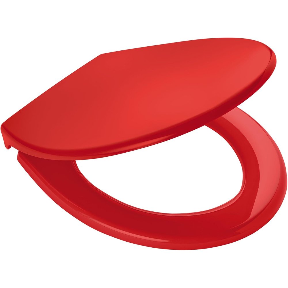 Ridder 02101106 miami sedile wc con sistema di chiusura, in poli