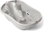 Bagnetto ergonomico progettato per bambini da 0 a 12 mesi grigio - comfortevole e sicuro