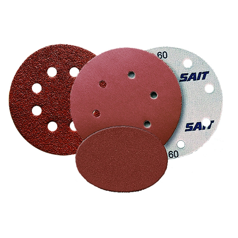 Sait DISCO VELCRATO D-SAITAC-VEL tipo AW-D - Ø mm. 150 (15 fori)  grana 60 50.00 pz