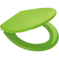 Ridder 02101175 miami sedile wc con sistema di chiusura, in poli