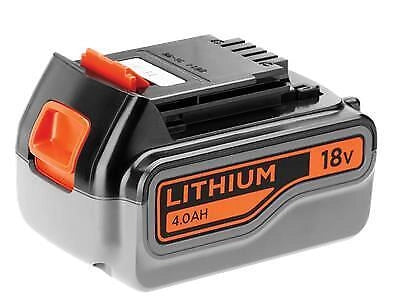 Black+Decker BL4018 PowerConnect Batteria al Litio 18V 4 Ah per Elettroutensili colore Nero