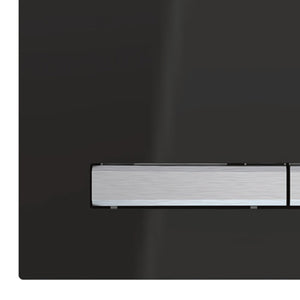 Placca nera per cassetta Geberit unica - Serie Sigma 50