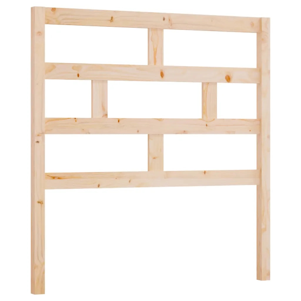 Testiera per Letto 96x4x100 cm in Legno Massello di Pino 814174
