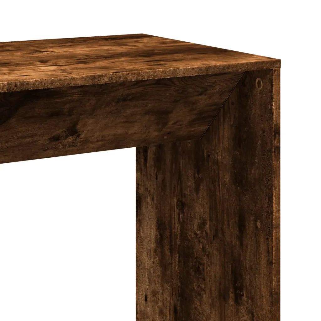 vidaXL Tavolo Bar Rovere Artigianale 102x50x103,5 cm Legno Multistrato