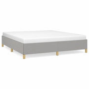 Letto matrimoniale | Letto per adulti | Struttura Letto a Rete a Molle Grigio Chiaro 180x200 cm Tessuto