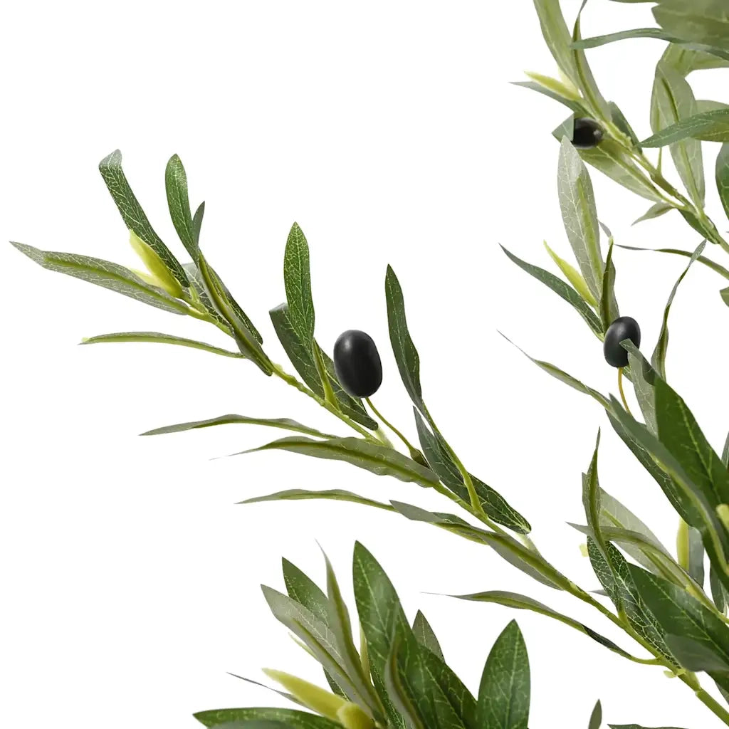 Albero Ulivo Artificiale 800 Foglie 200 cm Verde 4103569