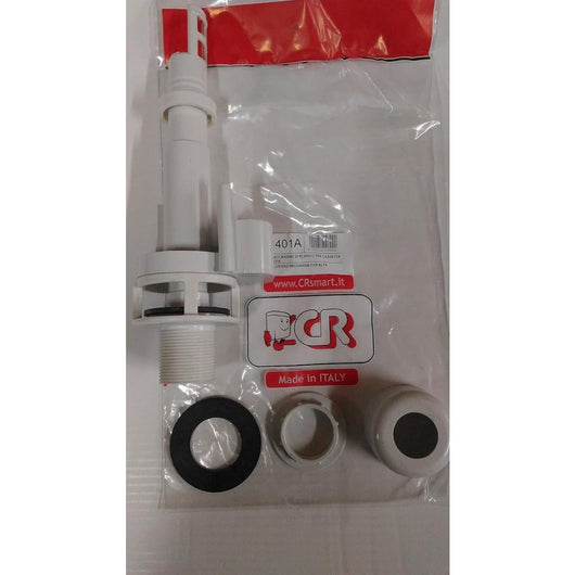 Meccanismo di scarico con dado e controdado per alfa cr1401a