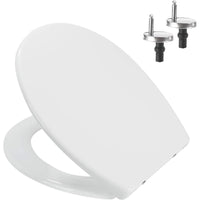 Mass dynamic sedile wc bianco con chiusura ammortizzata, sgancio