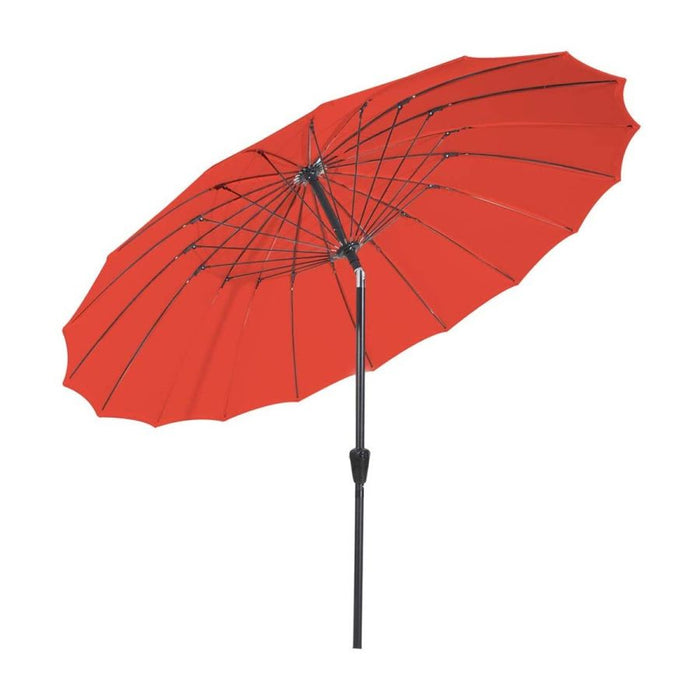 OMBRELLONE A RAGGIERA D.270CM CON MANOVELLA CORALLO DI VERDELOOK