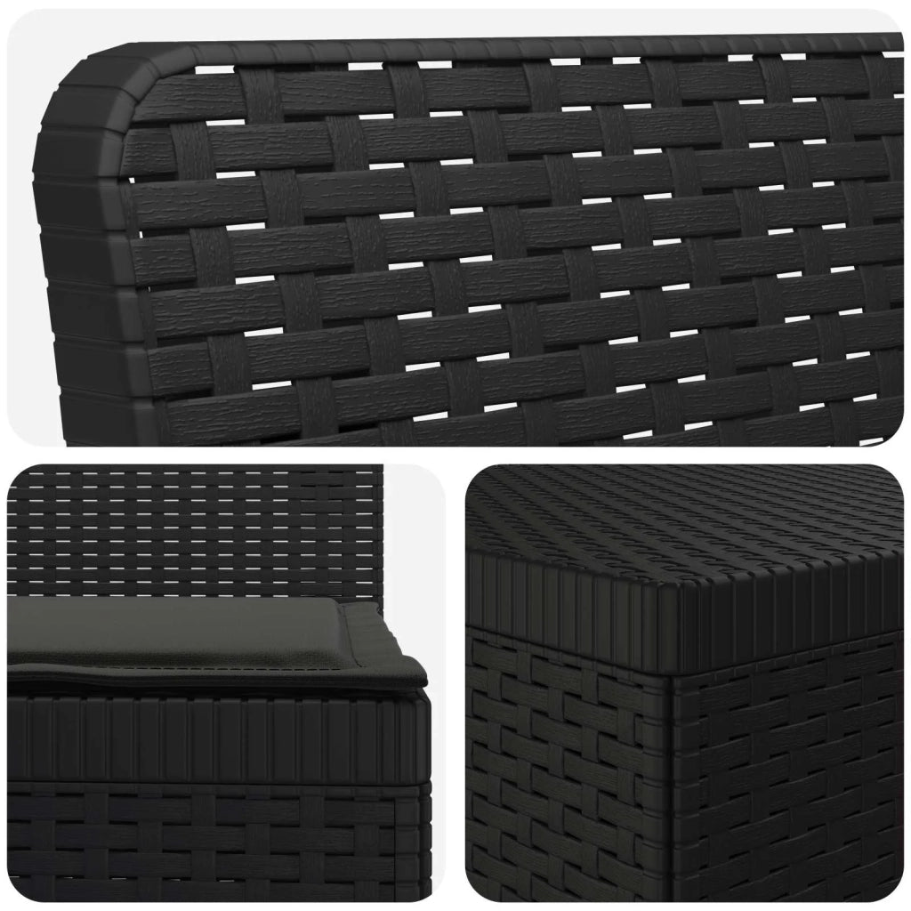 Divano da Giardino 5 Posti con Cuscini Stile Rattan PP 3443891
