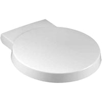 Euroshowers 83060 - sedile wc rotondo, con chiusura rallentata,