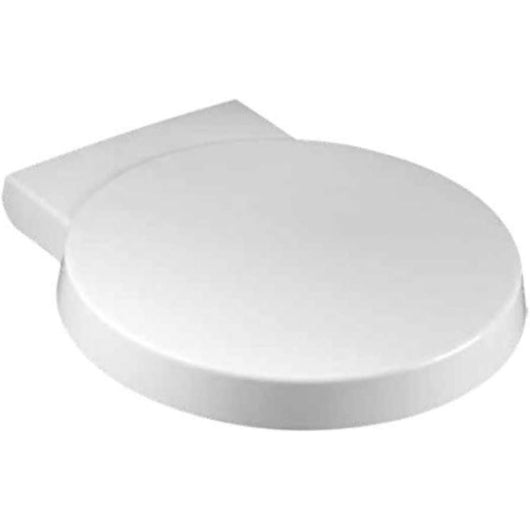 Euroshowers 83060 - sedile wc rotondo, con chiusura rallentata,