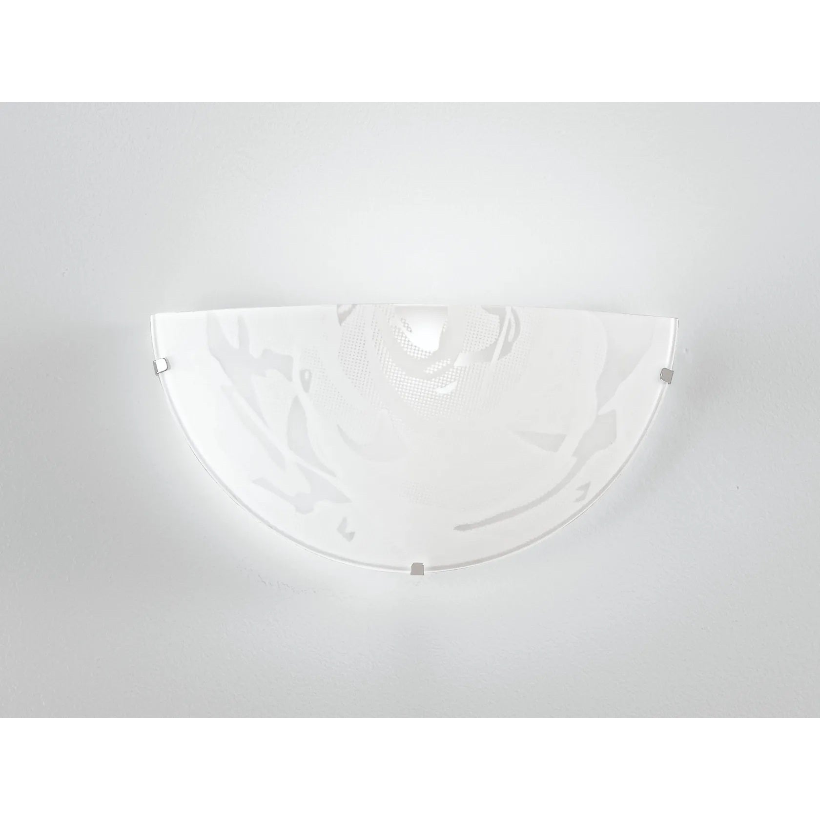 APPLIQUE ALABASTRO E27 30X9XH15CM BIANCA.