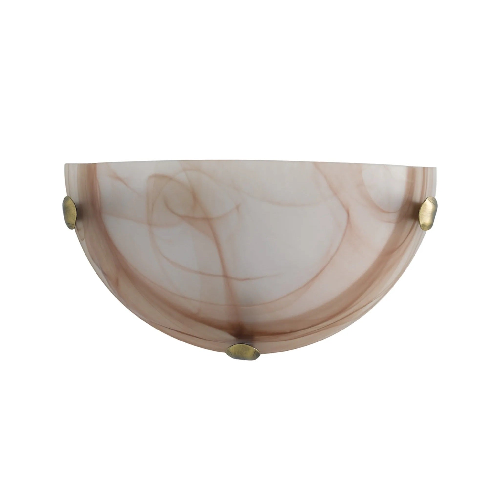 APPLIQUE DUNA E27 30X9XH15CM TABACCO