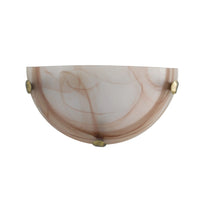 APPLIQUE DUNA E27 30X9XH15CM TABACCO