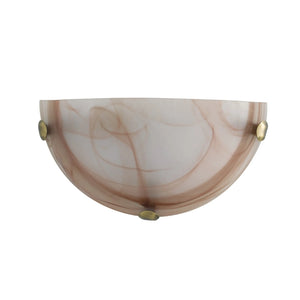 APPLIQUE DUNA E27 30X9XH15CM TABACCO