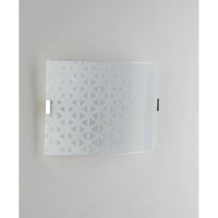 APPLIQUE MAORI 2XE27 35X10,5XH20CM BIANCA ESAGONI.