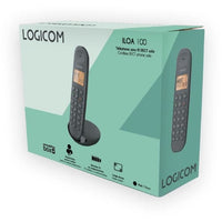 Telefono fisso cordless - LOGICOM - DECT ILOA 150 SOLO - Ardesia - Senza segreteria telefonica