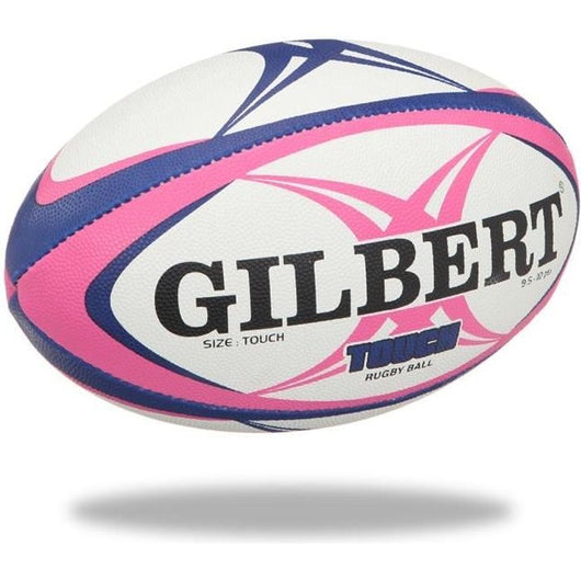 Pallone da rugby GILBERT Touch - Misura 4 - Uomo - Rosa e blu