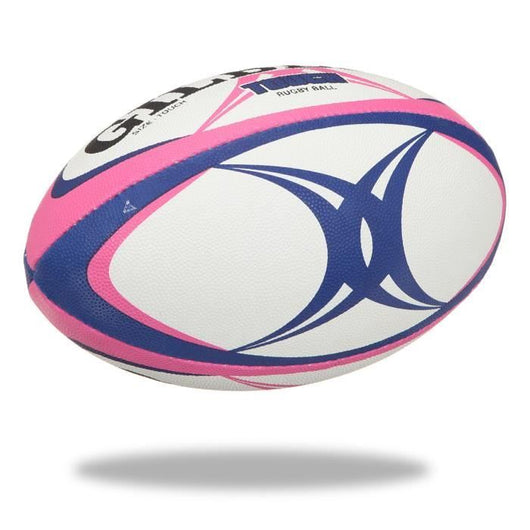 Pallone da rugby GILBERT Touch - Misura 4 - Uomo - Rosa e blu