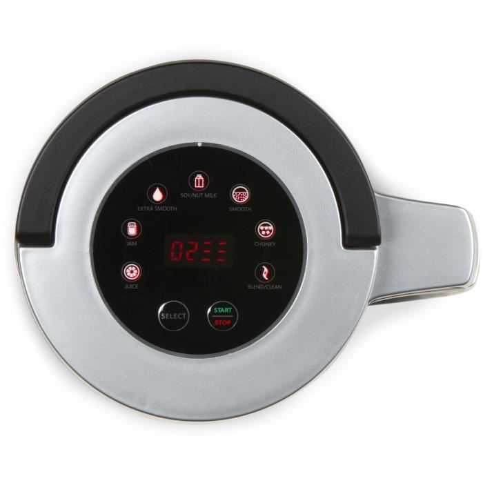 DOMO Frullatore per zuppa DO716BL Capacità 2,2 l - Grigio