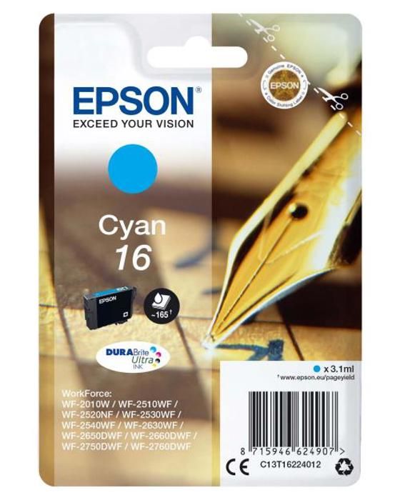 EPSON C13T16224022 16 cartuc