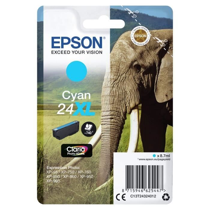 Epson T2432 cartuccia Elephant