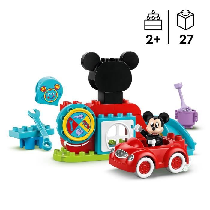 LEGO DUPLO  Disney 10454 Casa e macchina di Topolino - Gioco di costruzione 2 anni