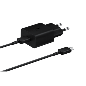 ALIMENTATORE SAMSUNG FAST EP-T1510XBEGEU 15W TYPE-C BLACK CON CAVO