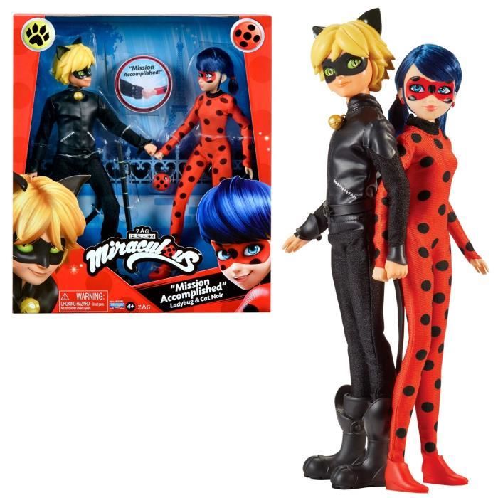 Miraculous Ladybug - Confezione da 2 Fashion Dolls 26 cm